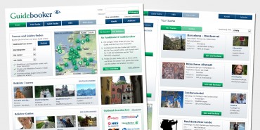 Tour-Suche mit Guidebooker: Ein ausgeklügeltes Suchraster ermöglicht die detaillierte Suche nach Touren und Guides für jeden Geschmack.